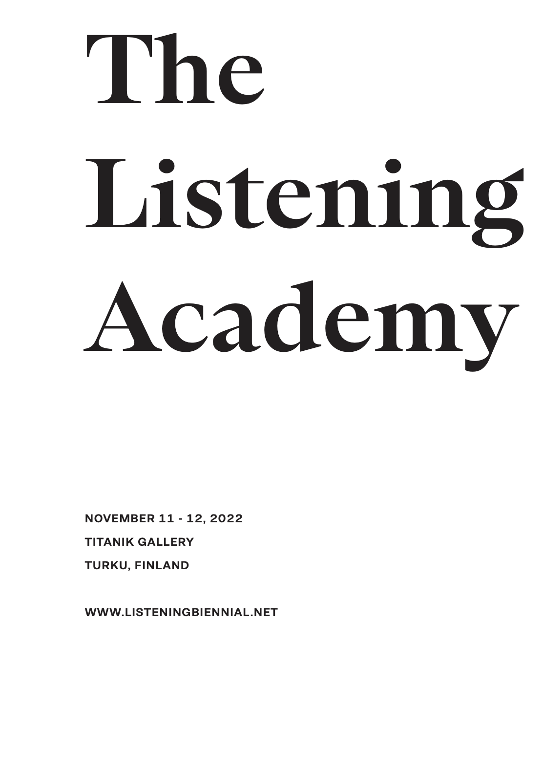 A Proposition for Proliferating Perspectives: When to Start Recording?